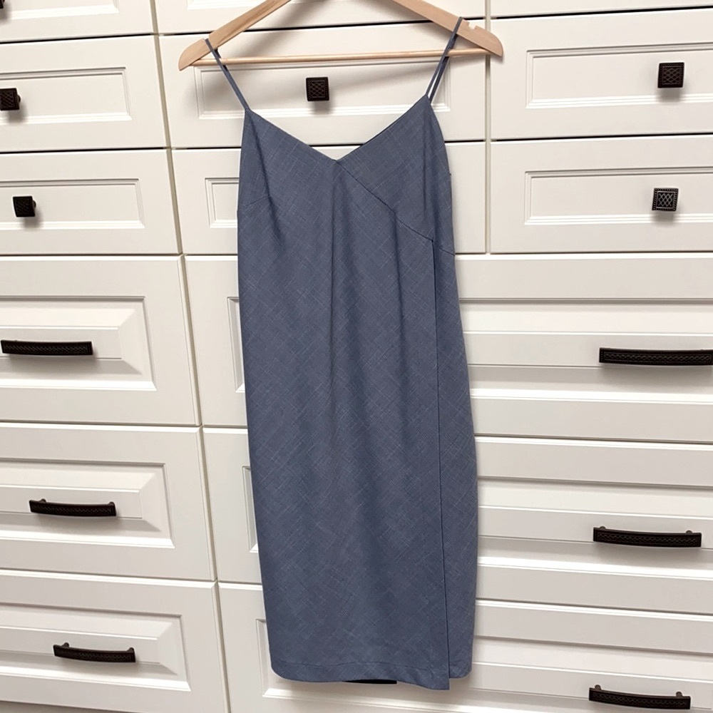 Banana Republic Blue Slip Dress